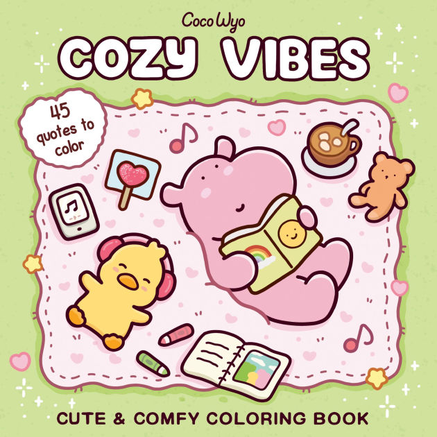Coco Wyo Cozy Vibes Coloring Book