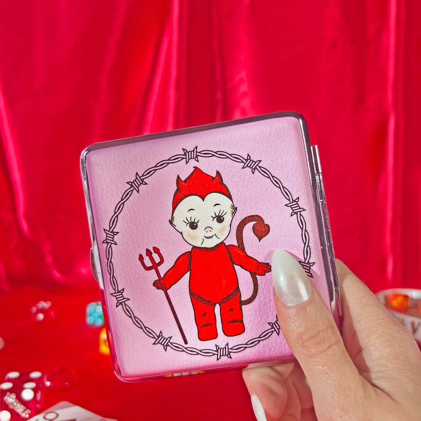 Kewpie Angel Devil Cig Case