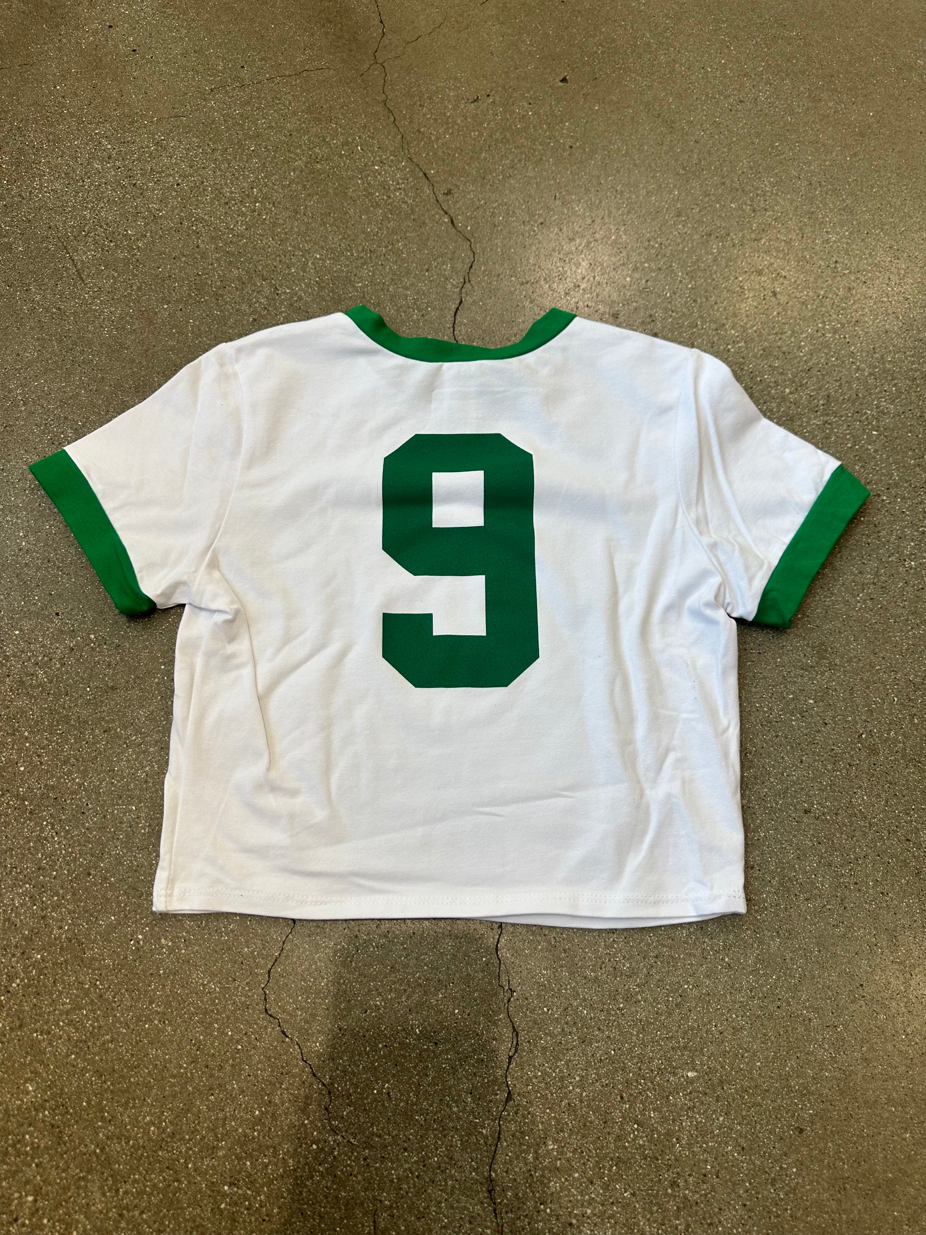 Mexico Baby Tee Green White