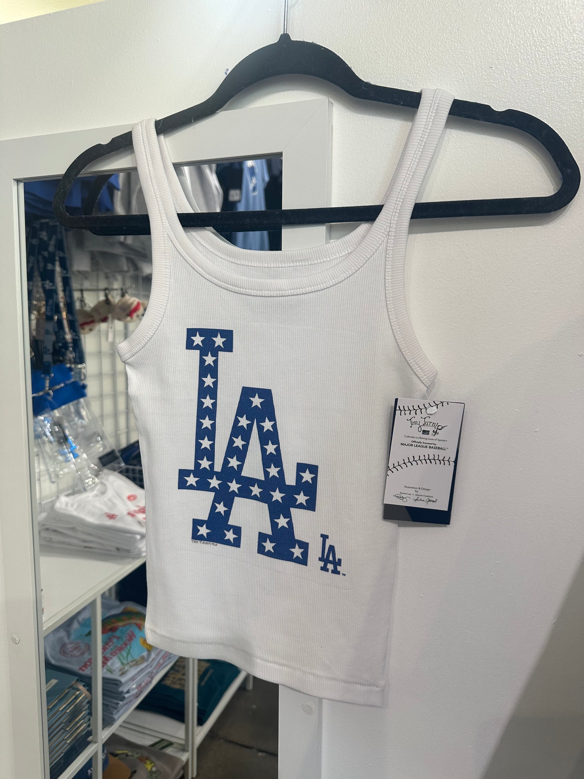 Los Angeles Dodgers Chelsea Freeman OG Ribbed Tank