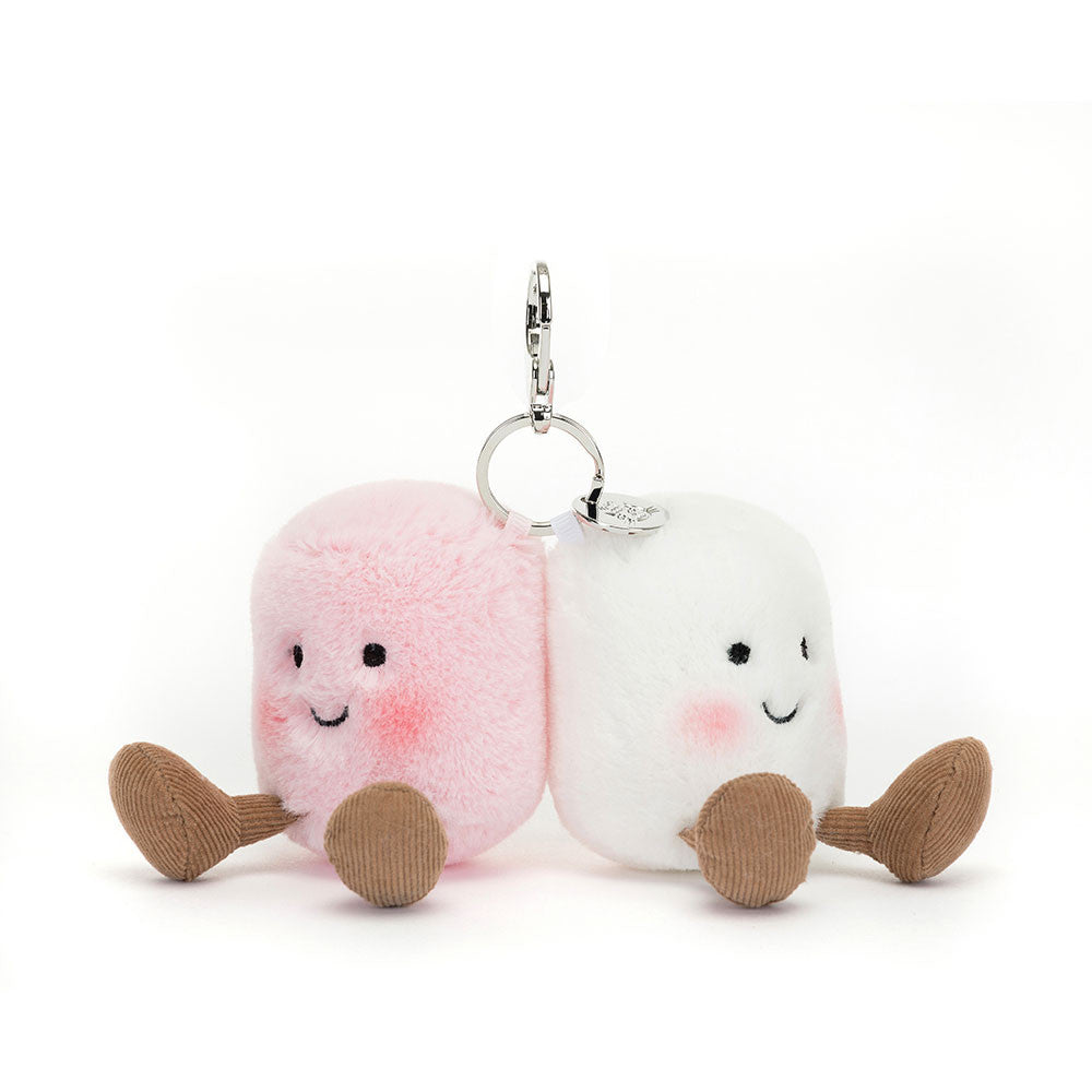 Amuseables Pair of Marshmellows Bag Charm