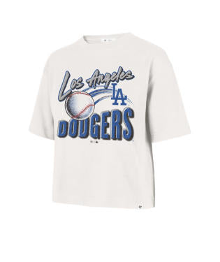 Los Angeles Dodgers Flyball Boxy Crop Tee