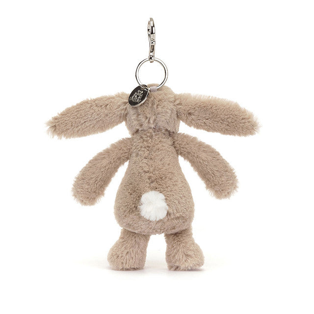 Jellycat Blossom Beige Bunny 'Petal' Bag Charm