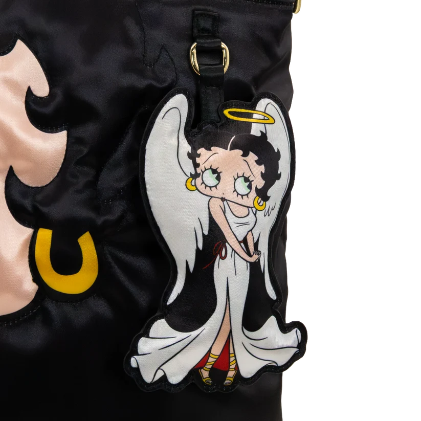 Betty Boop Naughty Vs. Nice Oversized Tote Bag