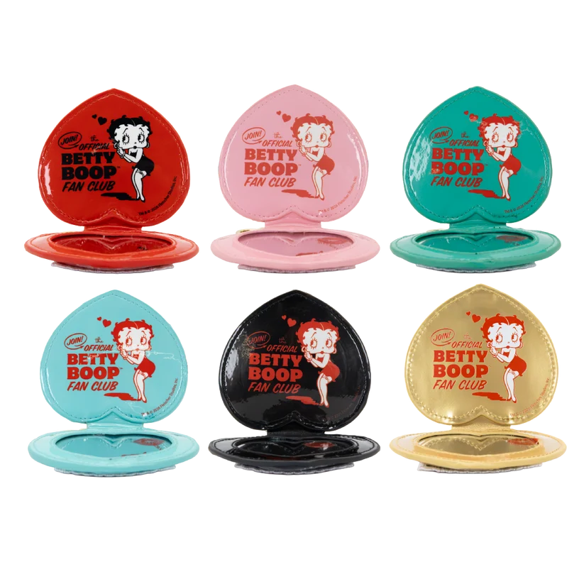 Betty Boop Mystery Box Heart Compact Mirror Bag Charms