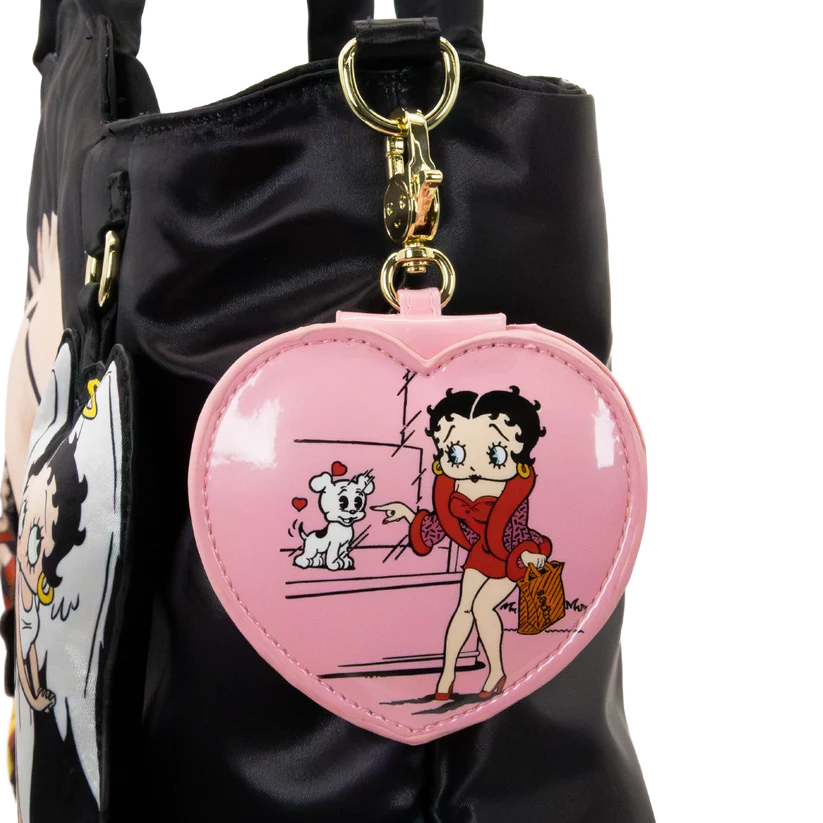 Betty Boop Mystery Box Heart Compact Mirror Bag Charms