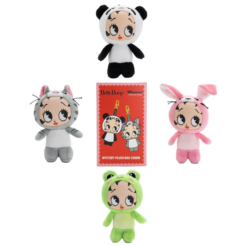 Betty Boop Mystery Box Plush Bag Charms