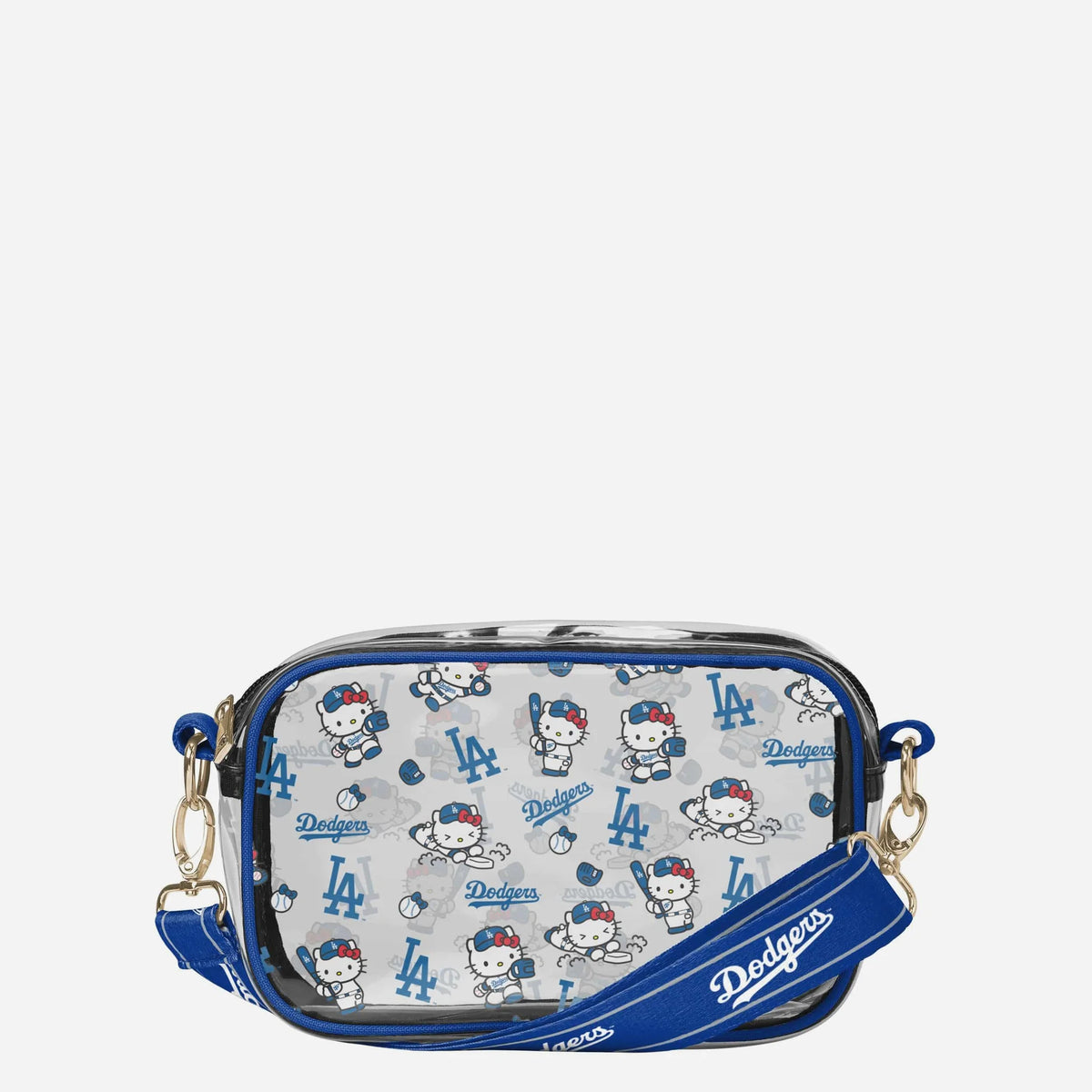 Los Angeles Dodgers Hello Kitty® Clear Crossbody Bag