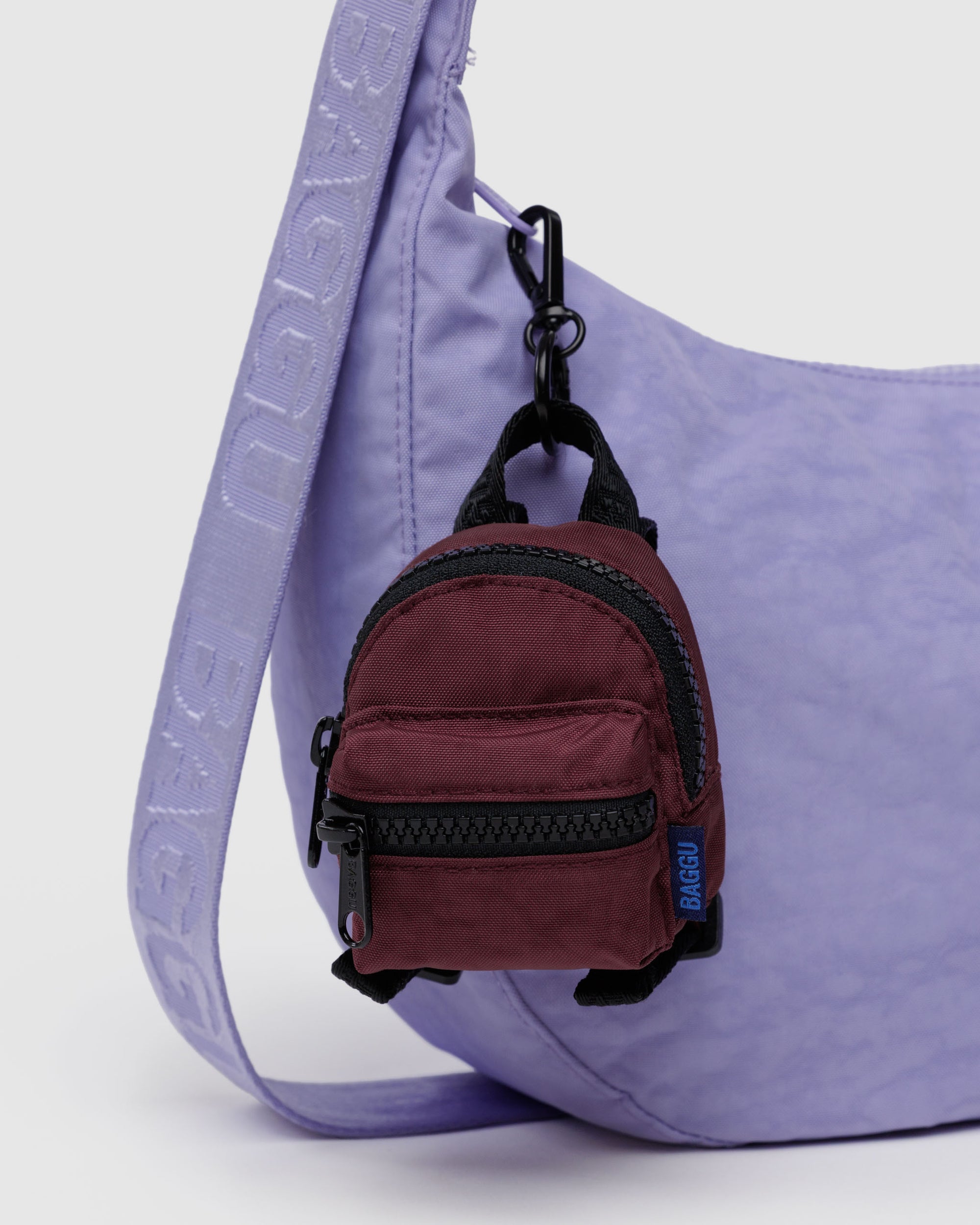 BAGGU Backpack Charm - Mahogany