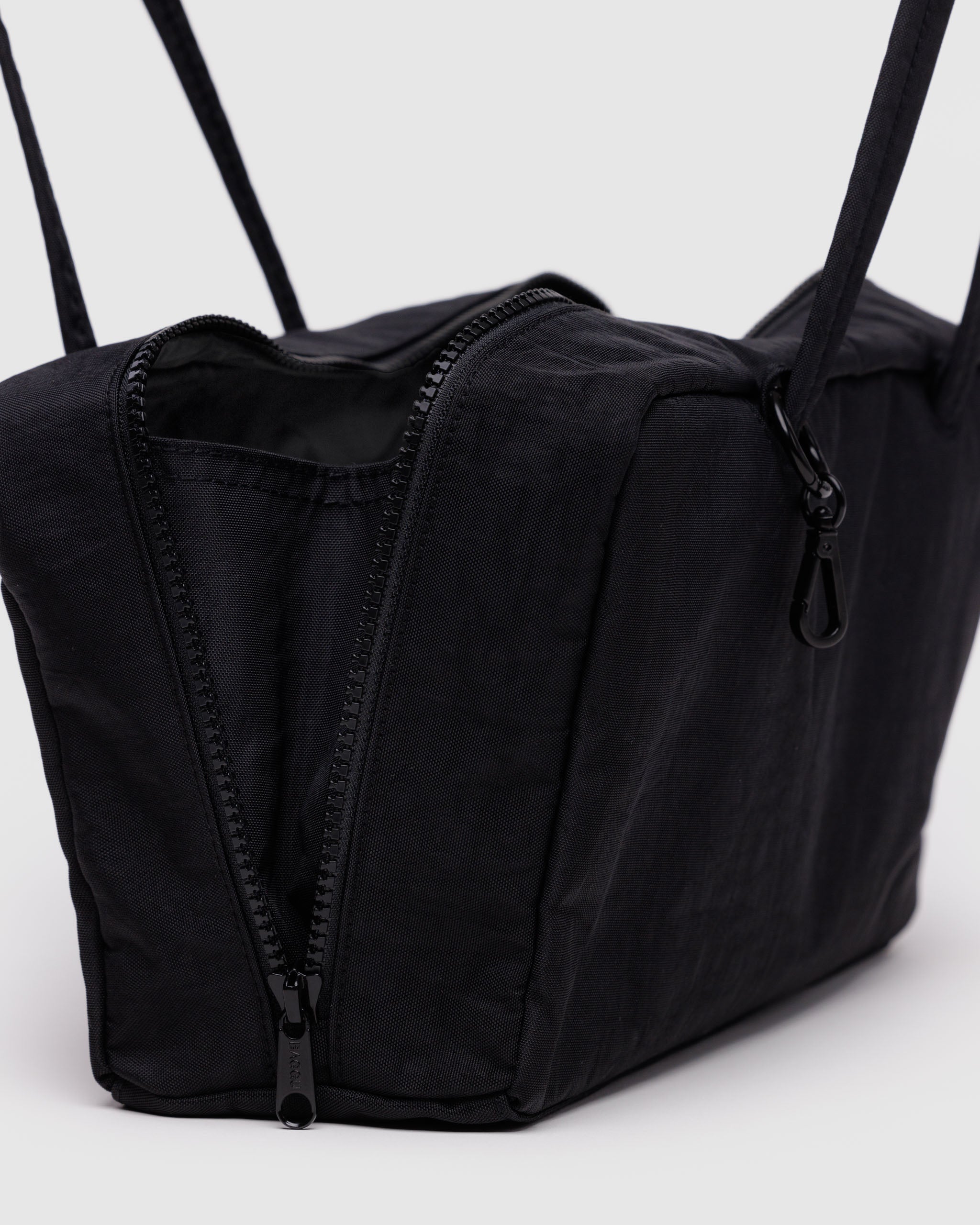 BAGGU Nylon Bowler Bag - Black