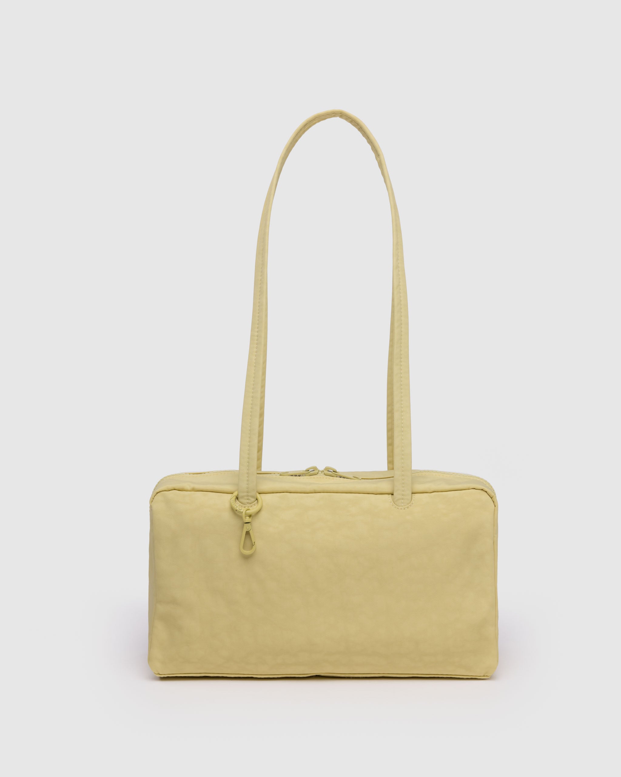 BAGGU Nylon Bowler Bag - Butter