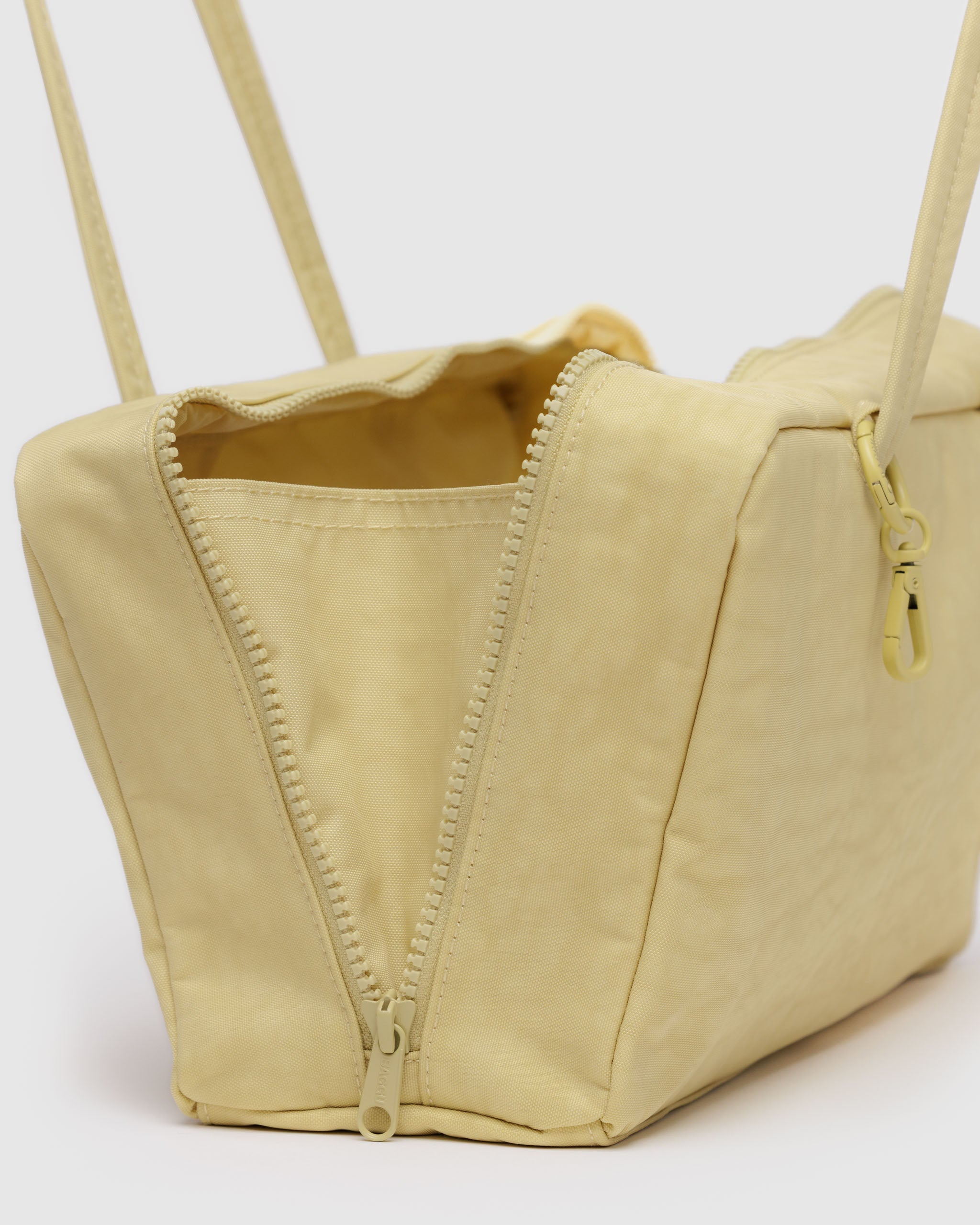BAGGU Nylon Bowler Bag - Butter