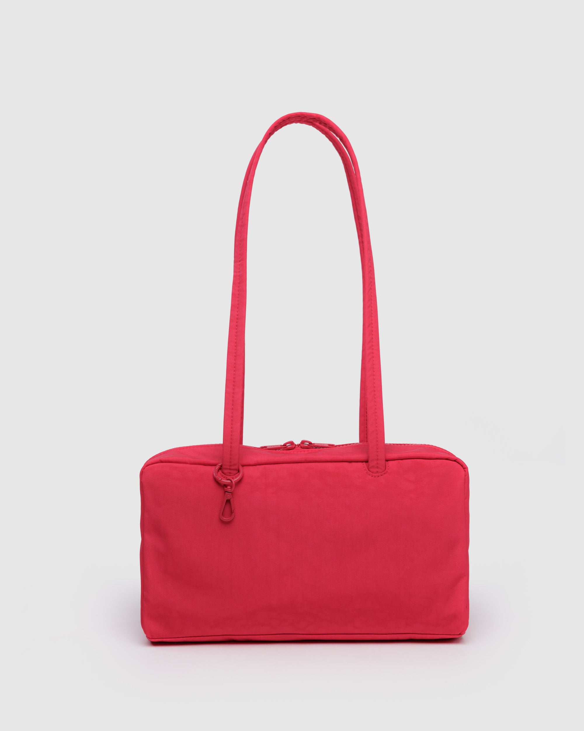 BAGGU Nylon Bowler Bag - Candy Apple