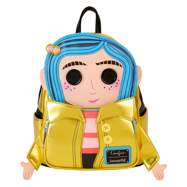 Loungefly Laika Coraline 15th Anniversary Doll Cosplay Mini Backpack