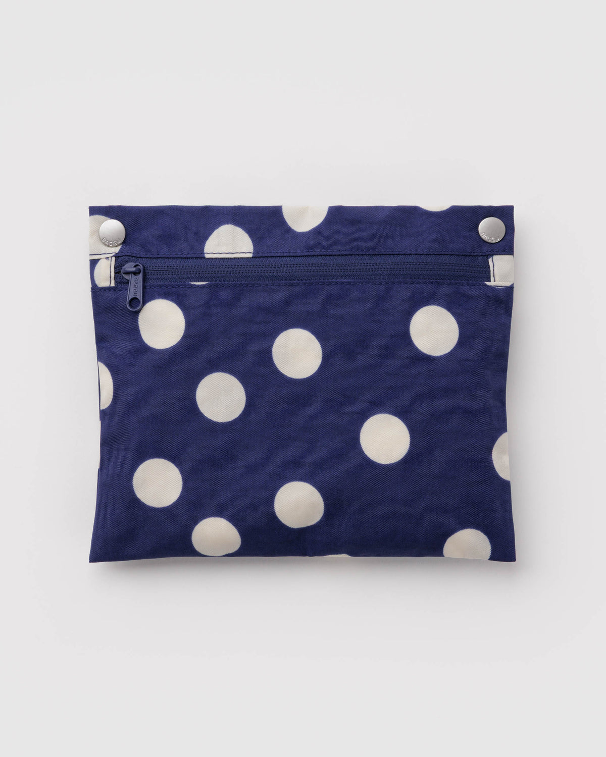 BAGGU Cloud Bag - Navy and Cream Polka Dot