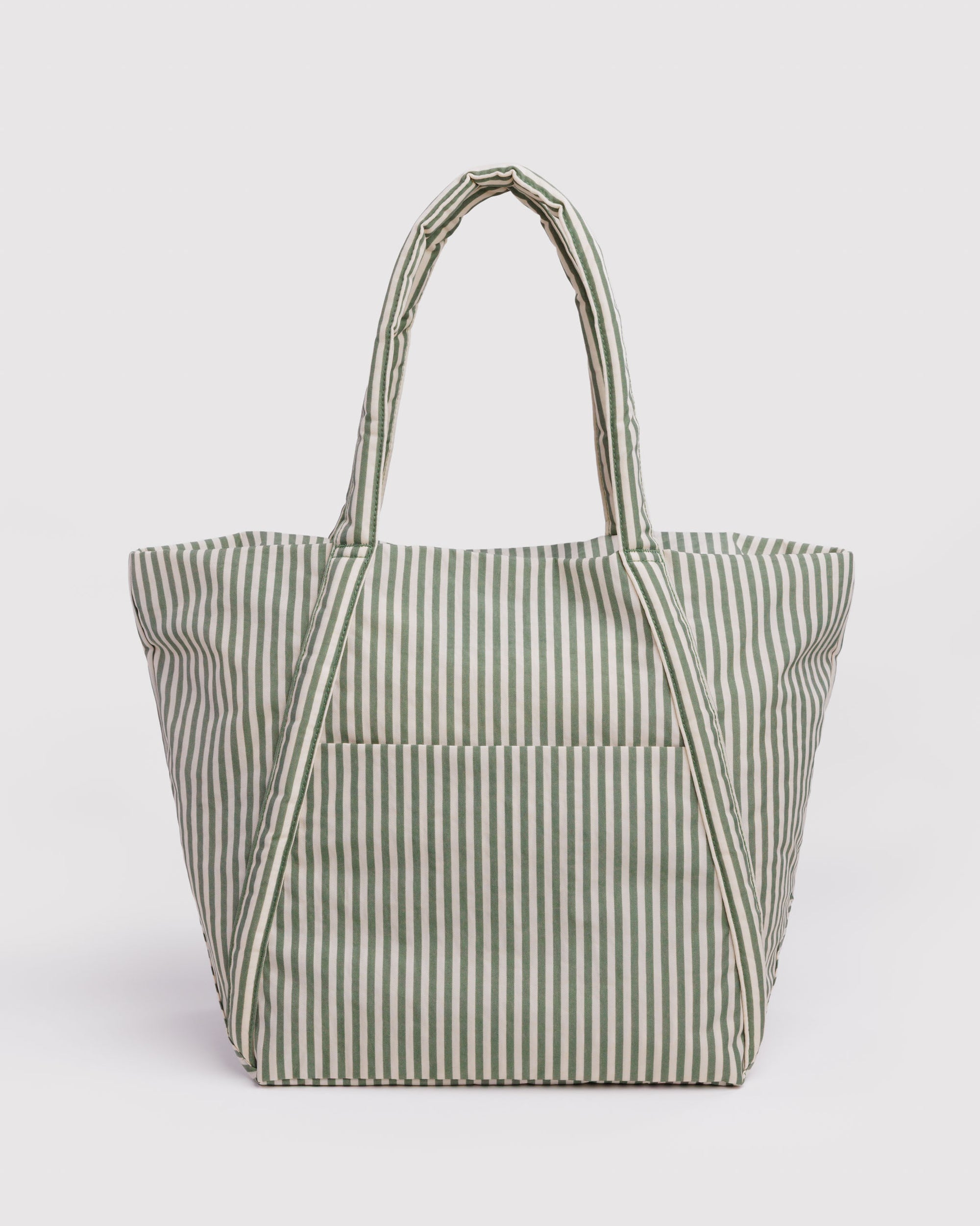 BAGGU Cloud Bag - Sage Stripe