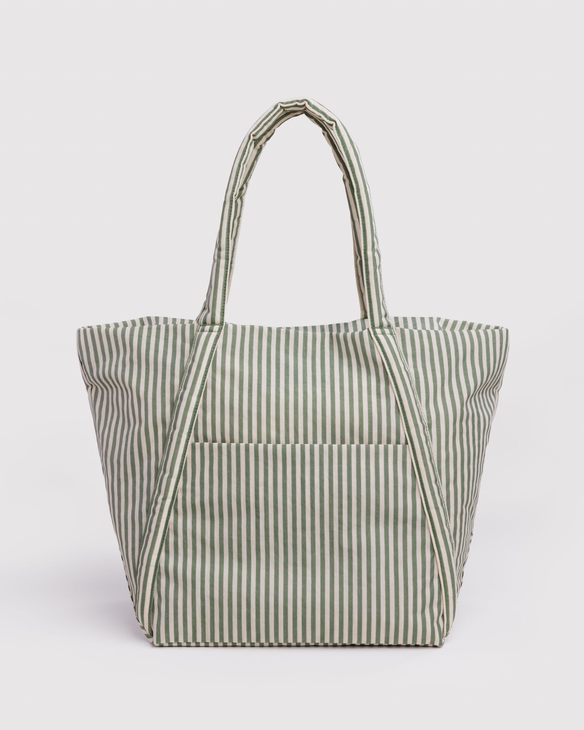 BAGGU Cloud Bag - Sage Stripe