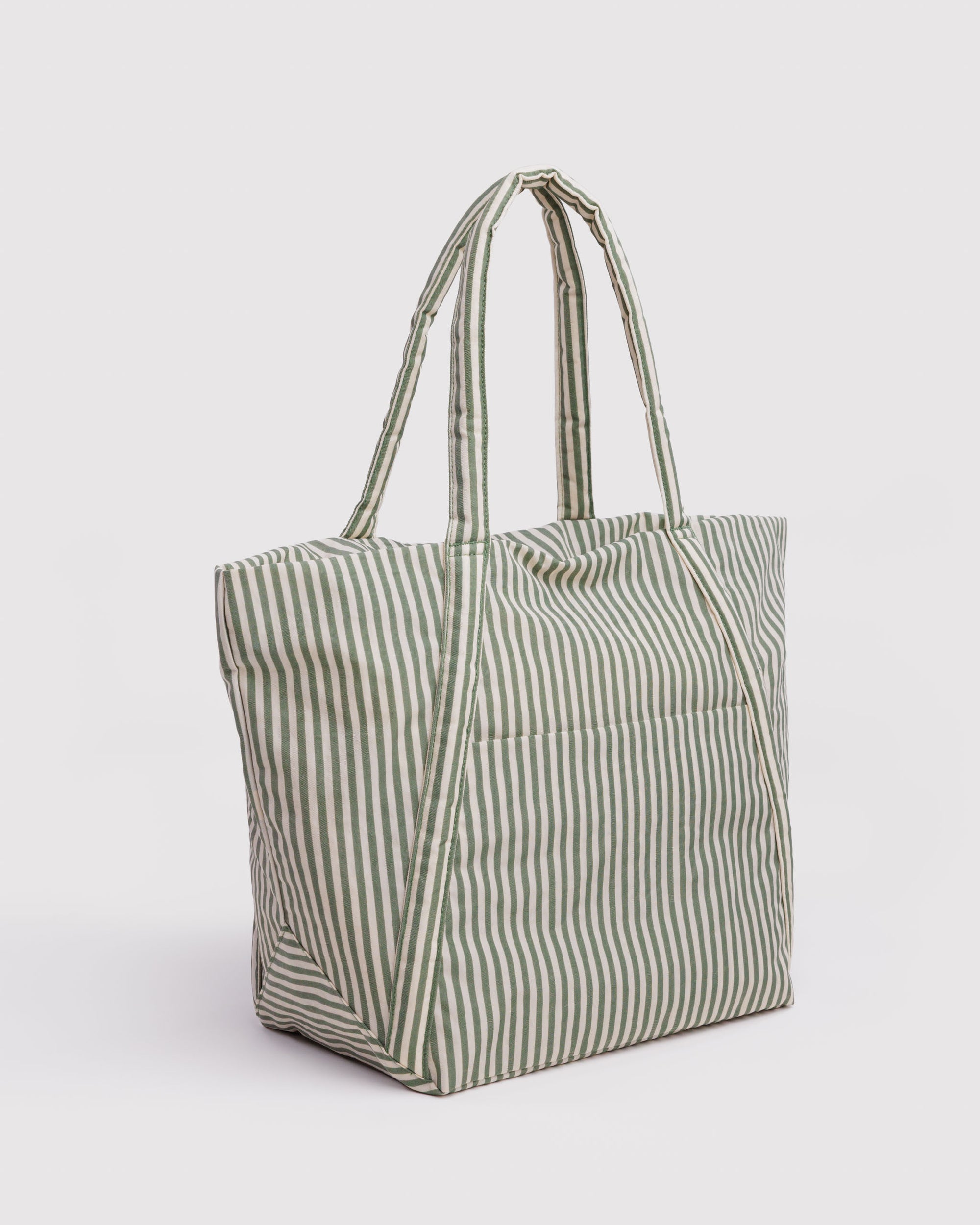 BAGGU Cloud Bag - Sage Stripe