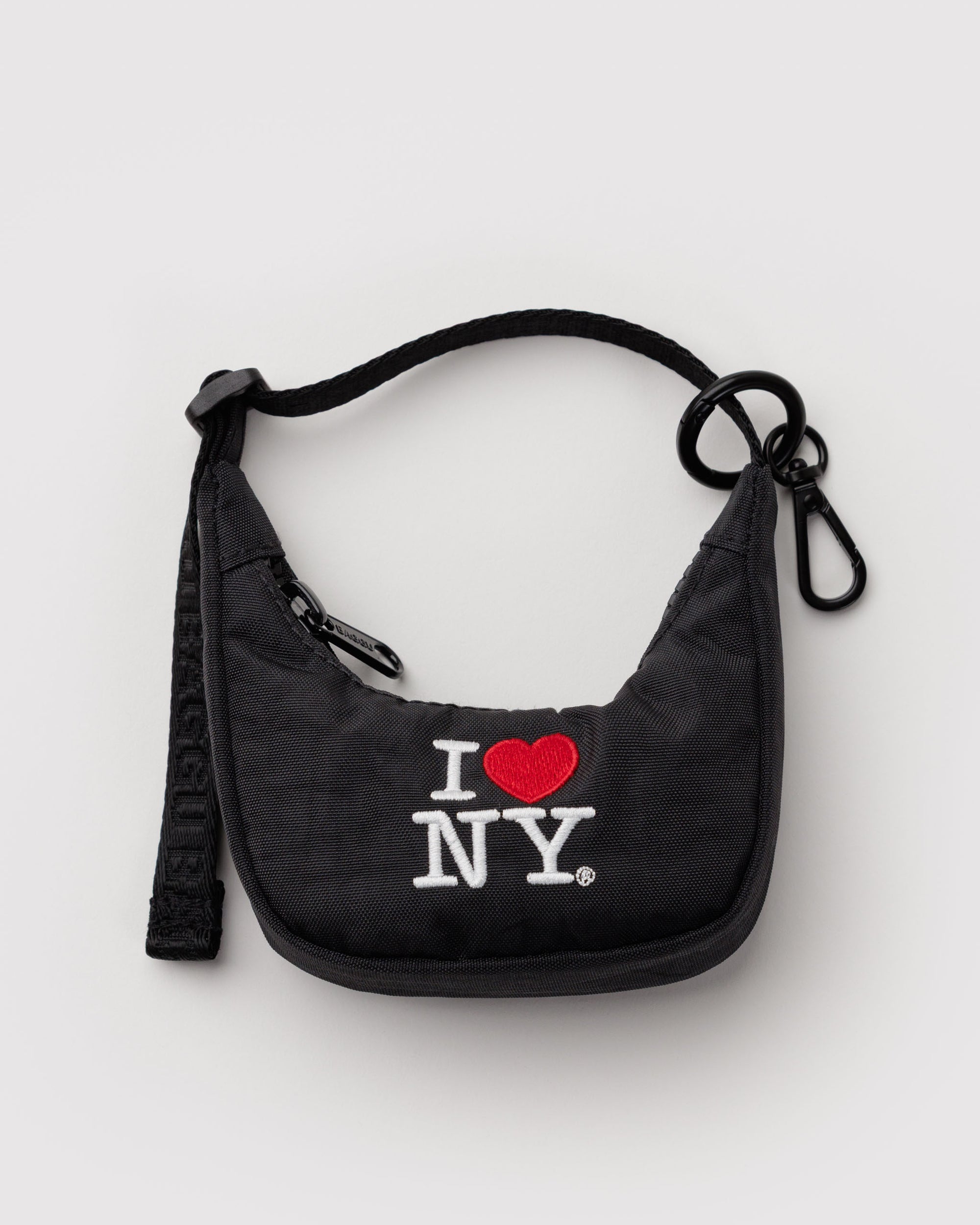 BAGGU Crescent Bag Charm - I Love NY