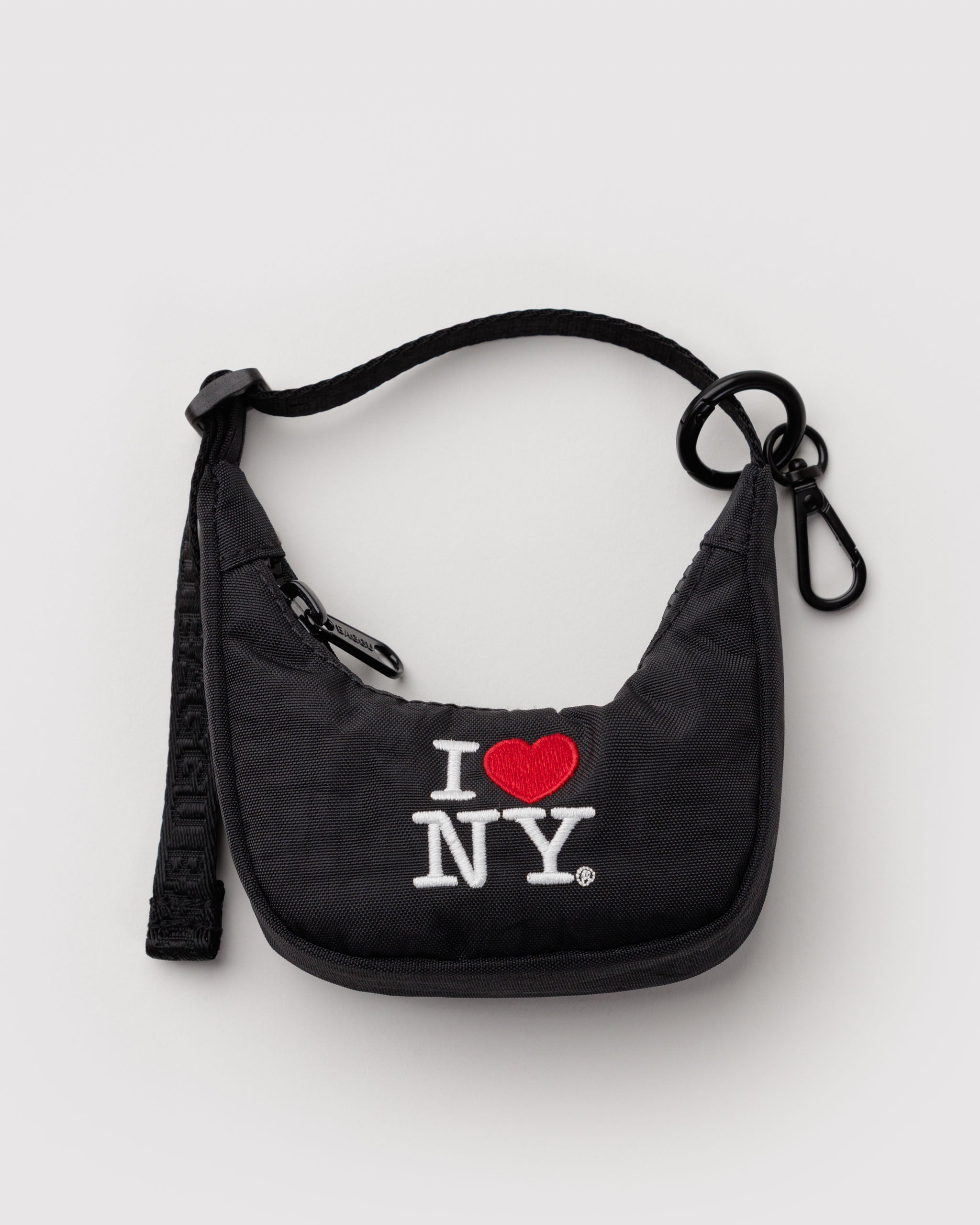 BAGGU Crescent Bag Charm - I Love NY