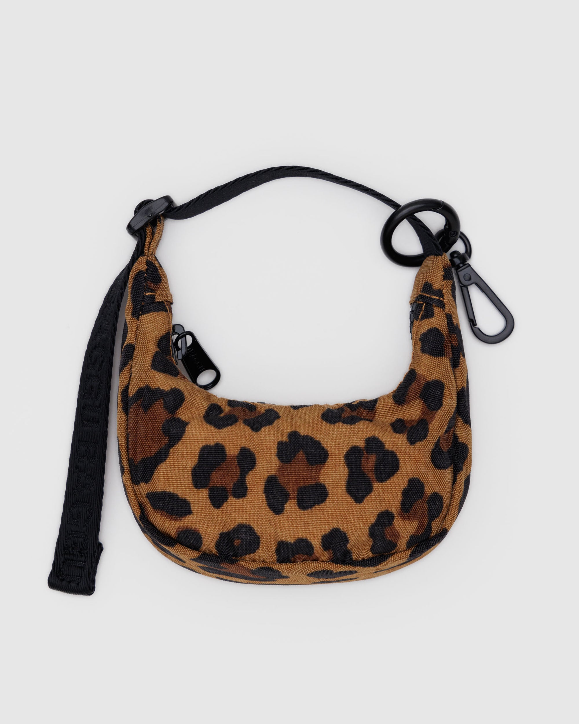 Baggu Crescent Charm - Leopard