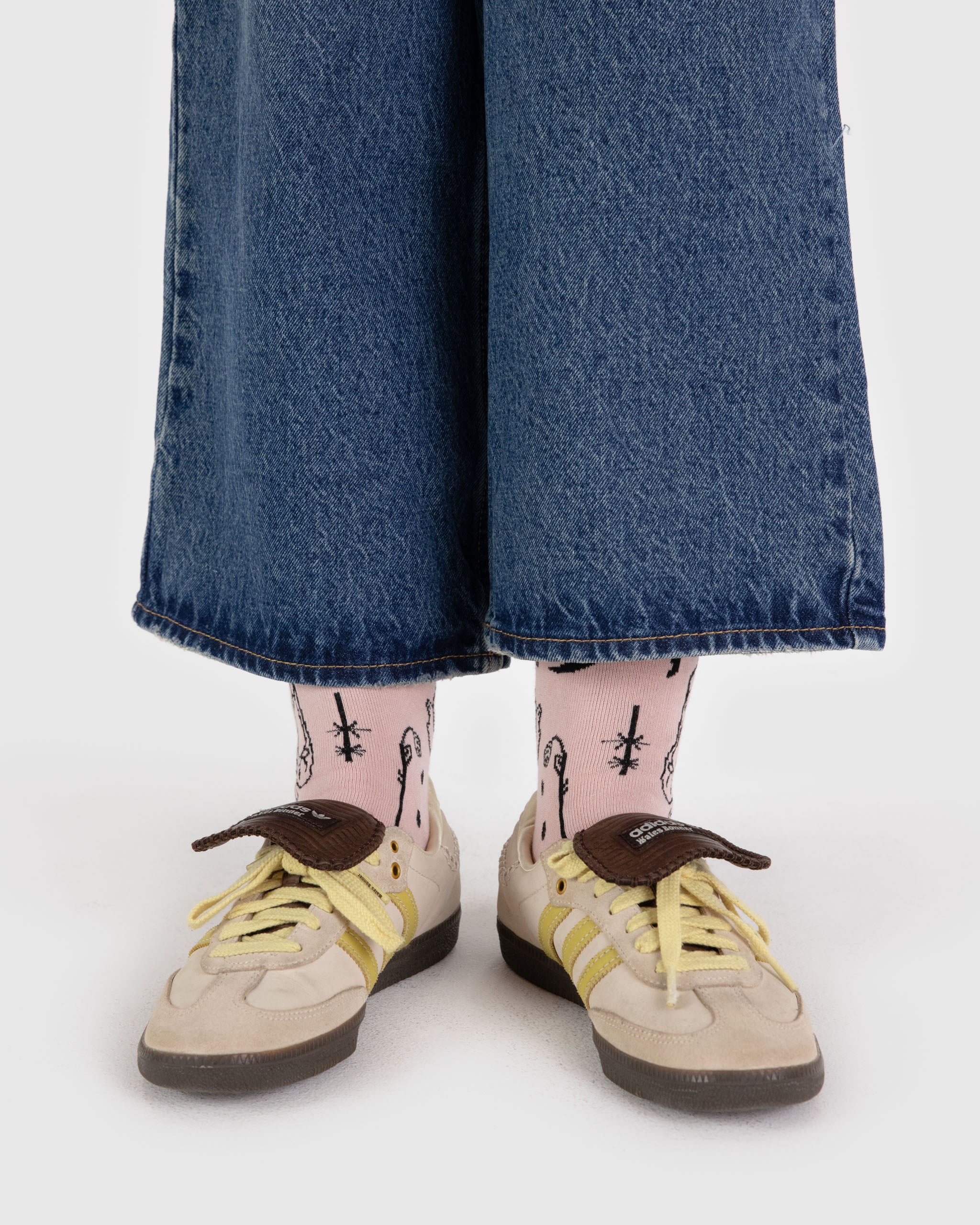 BAGGU Crew Sock - Ballet Icons