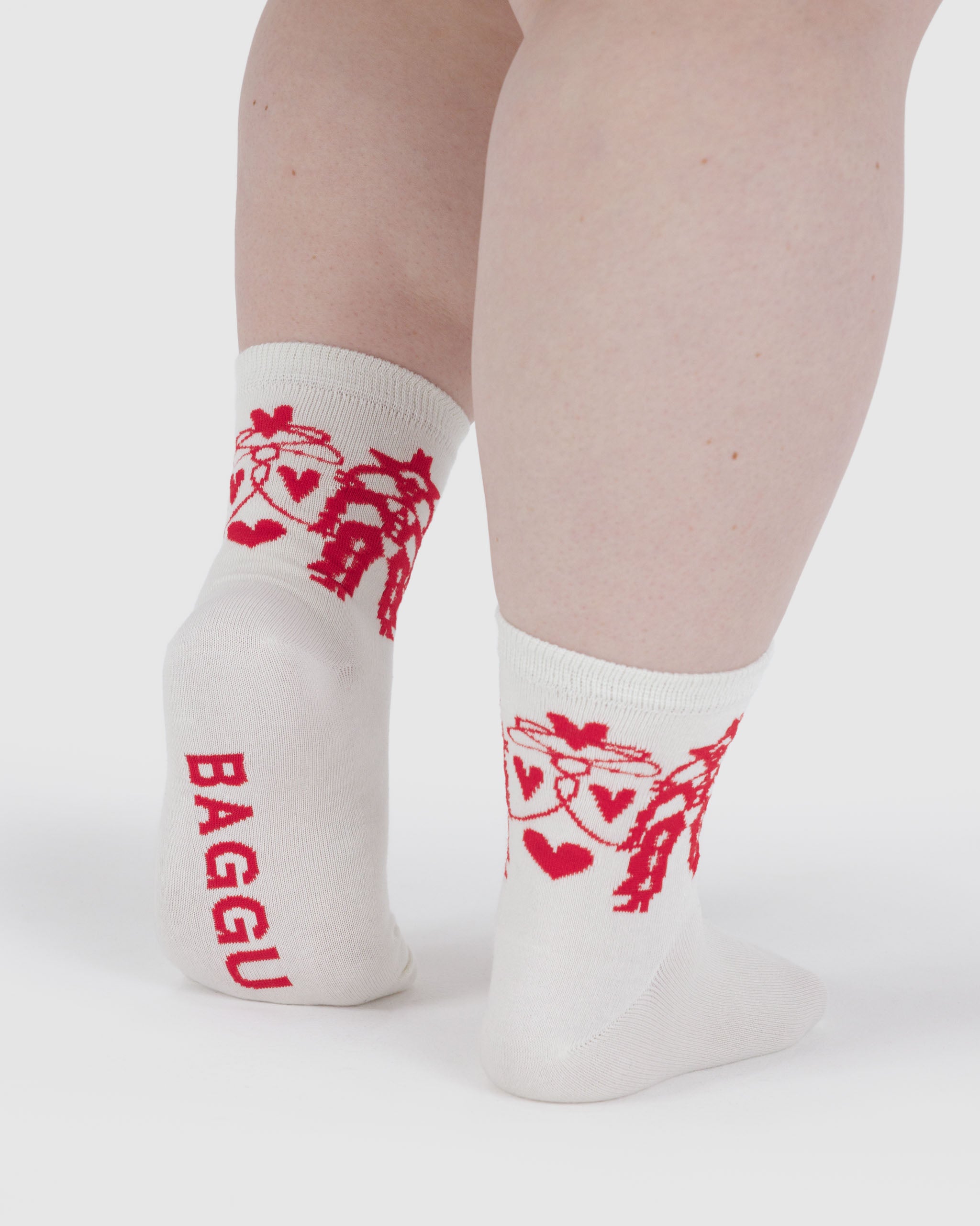 BAGGU Crew Sock - Cowgirl