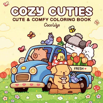 Coco Wyo Cozy Cuties Coloring Book