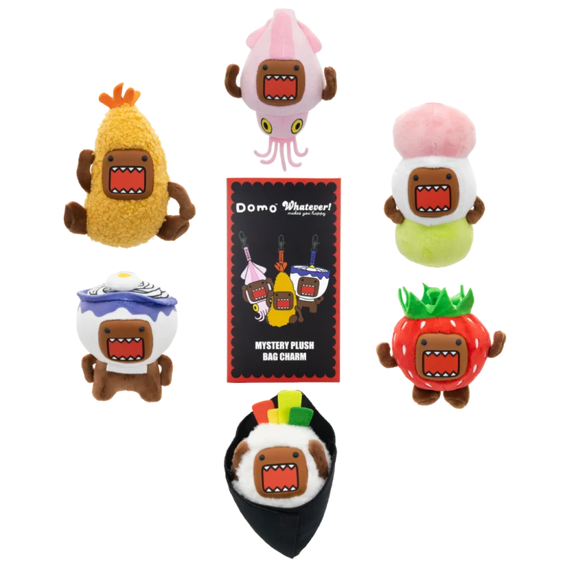 Domo Mystery Box Plush Bag Charms