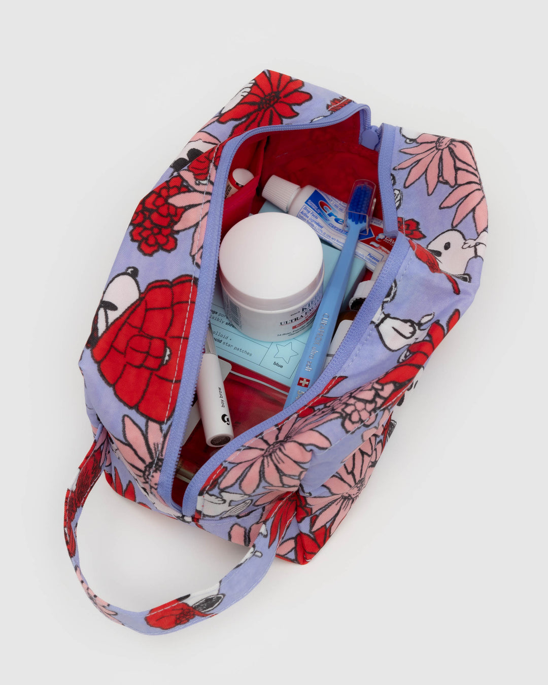 BAGGU Dopp Kit Floral Snoopy