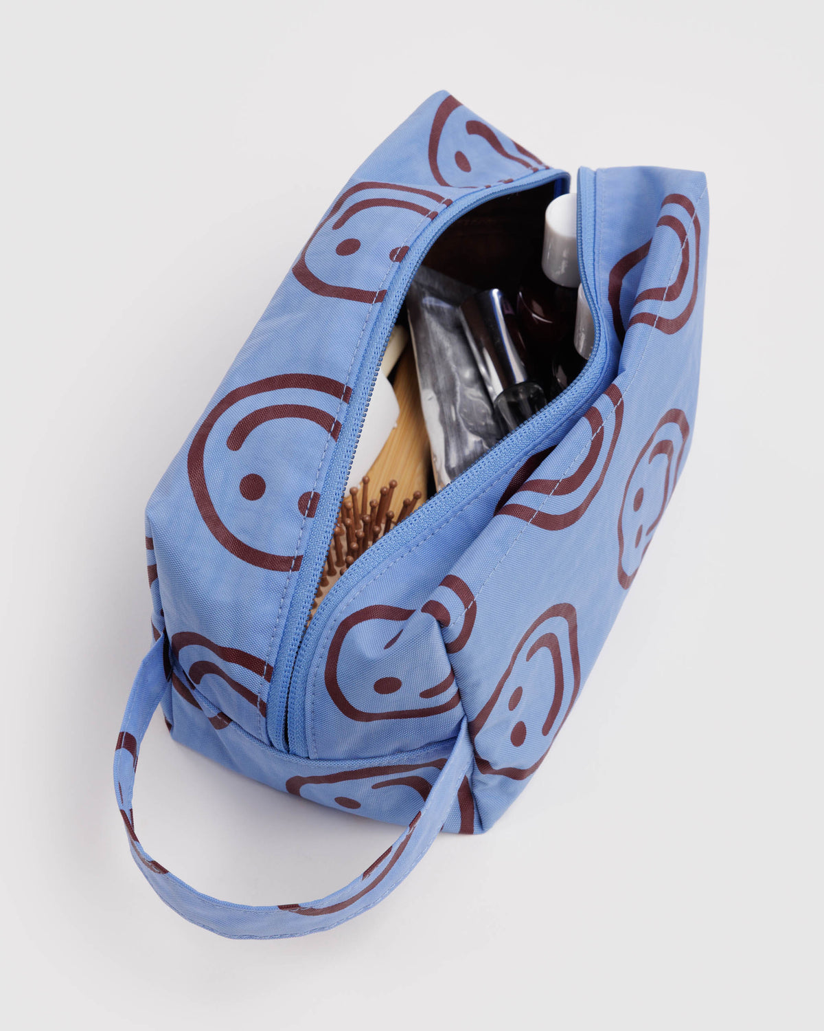 BAGGU Dopp Kit - Misty Blue Happy