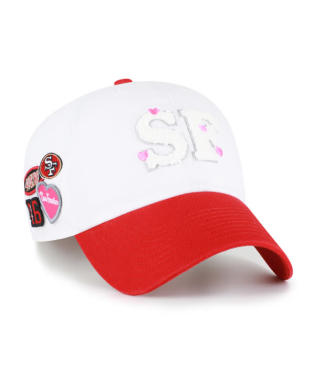 San Fransisco 49ers Patch Love Hat
