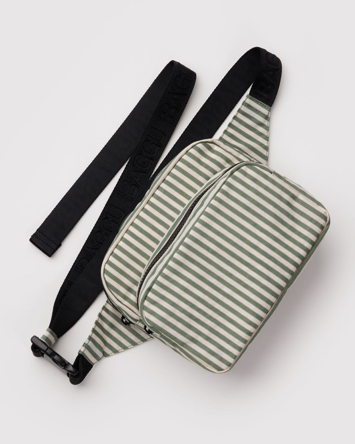 BAGGU Fanny Pack - Sage Stripe