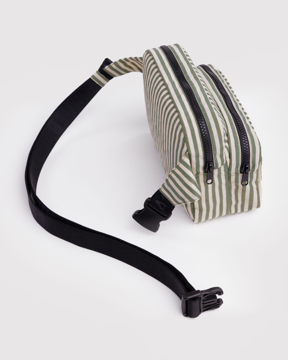 BAGGU Fanny Pack - Sage Stripe