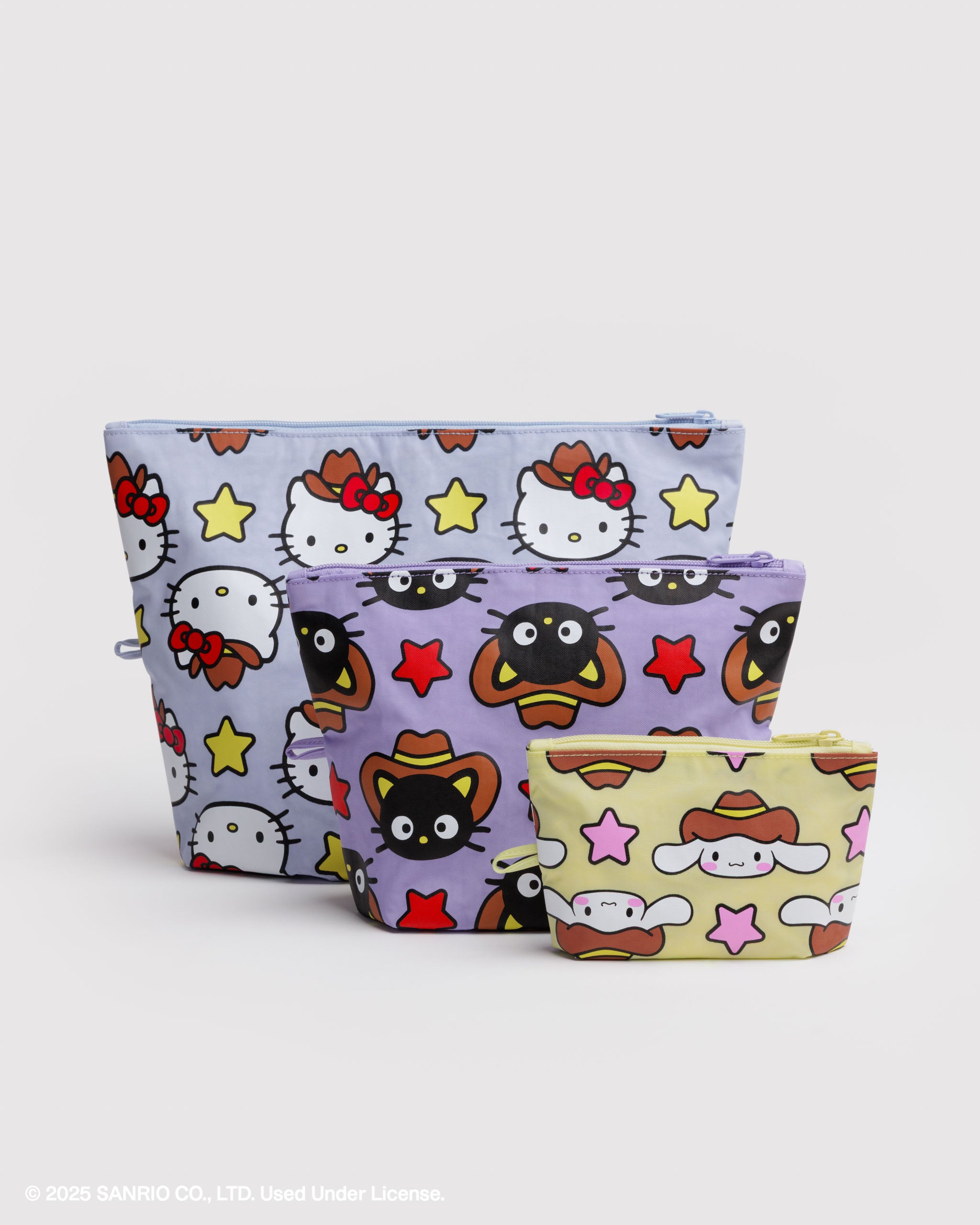 BAGGU Go Pouch Set - Hello Kitty & Friends Western