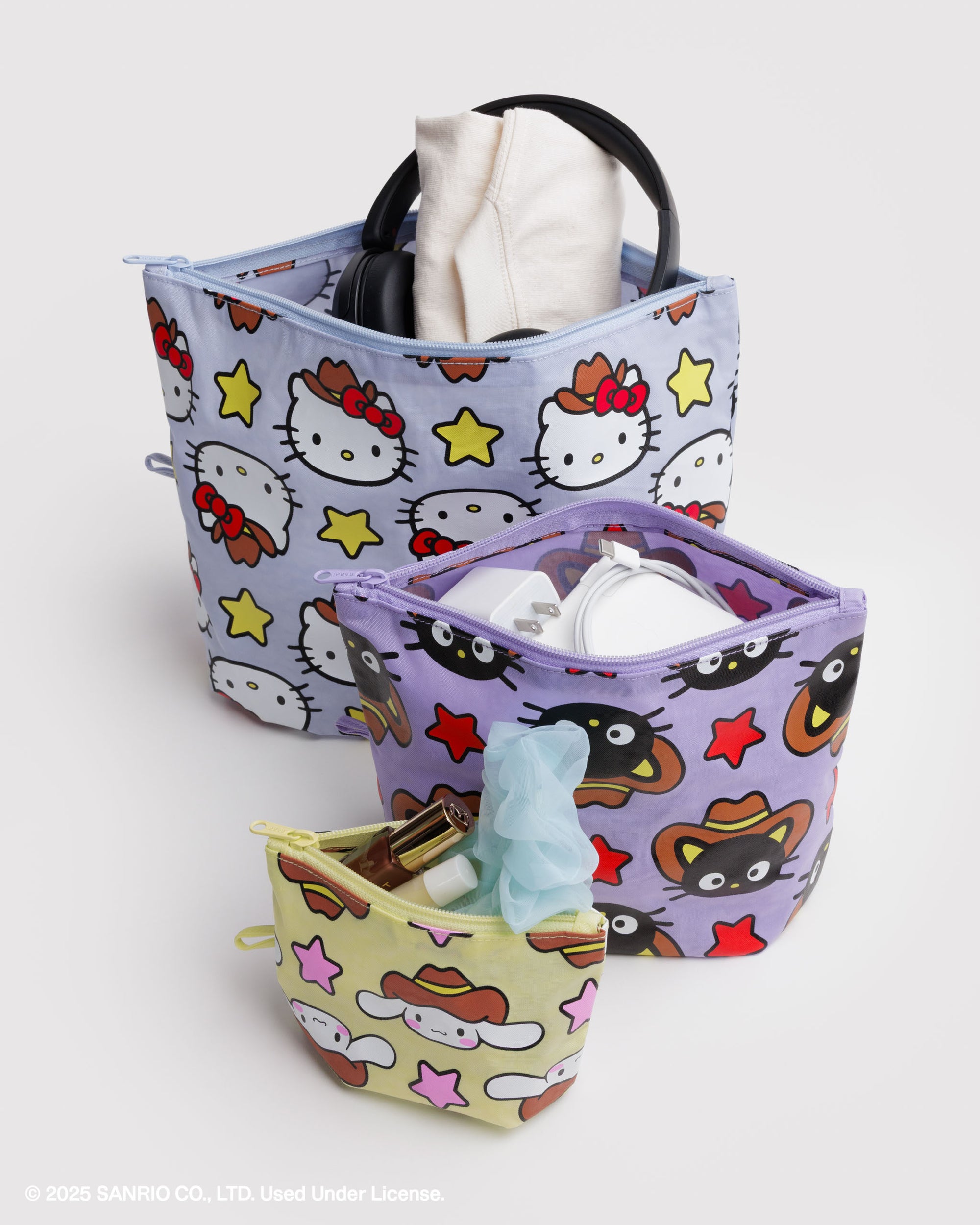BAGGU Go Pouch Set - Hello Kitty & Friends Western
