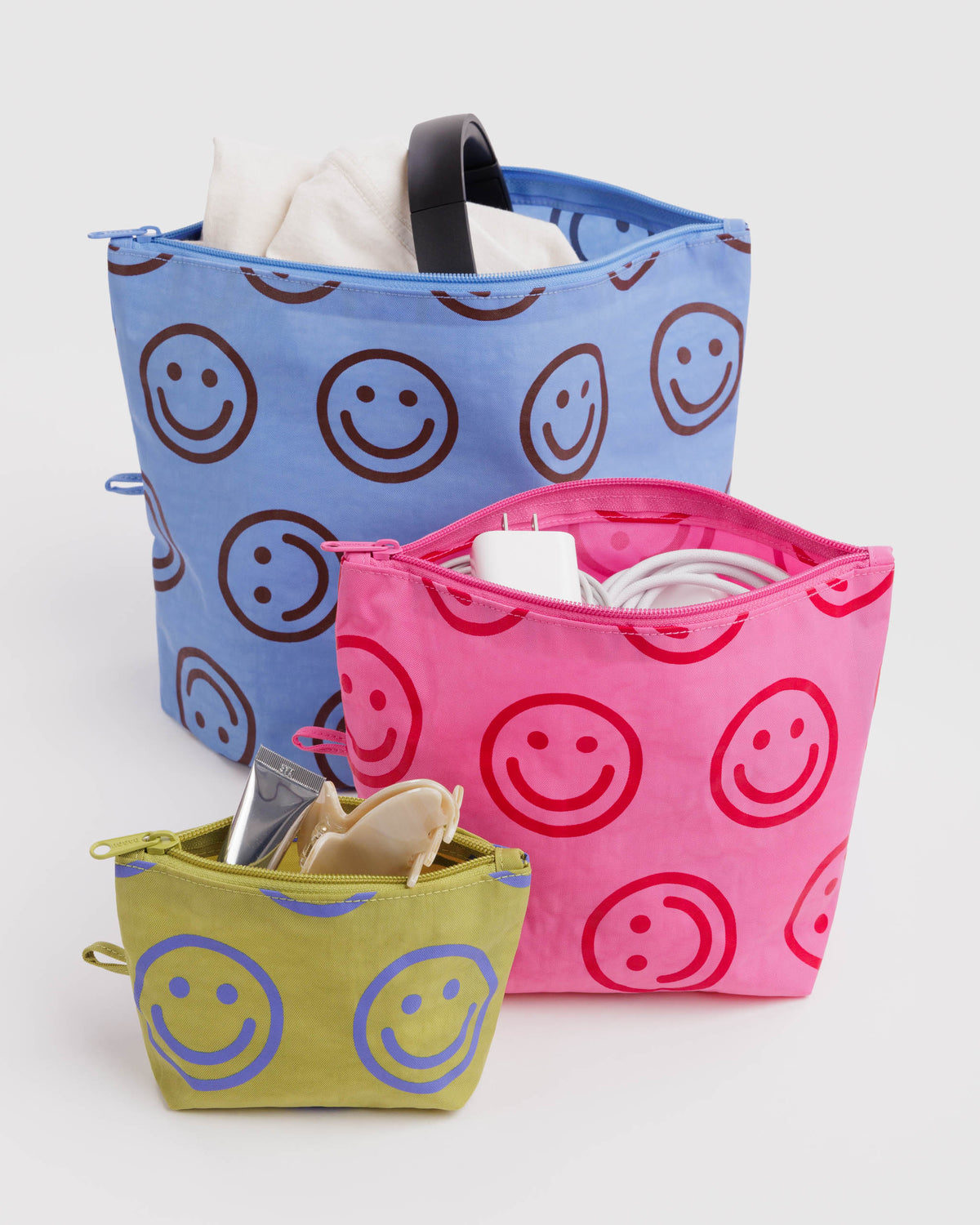 BAGGU Go Pouch Set - Pop Happy Mix