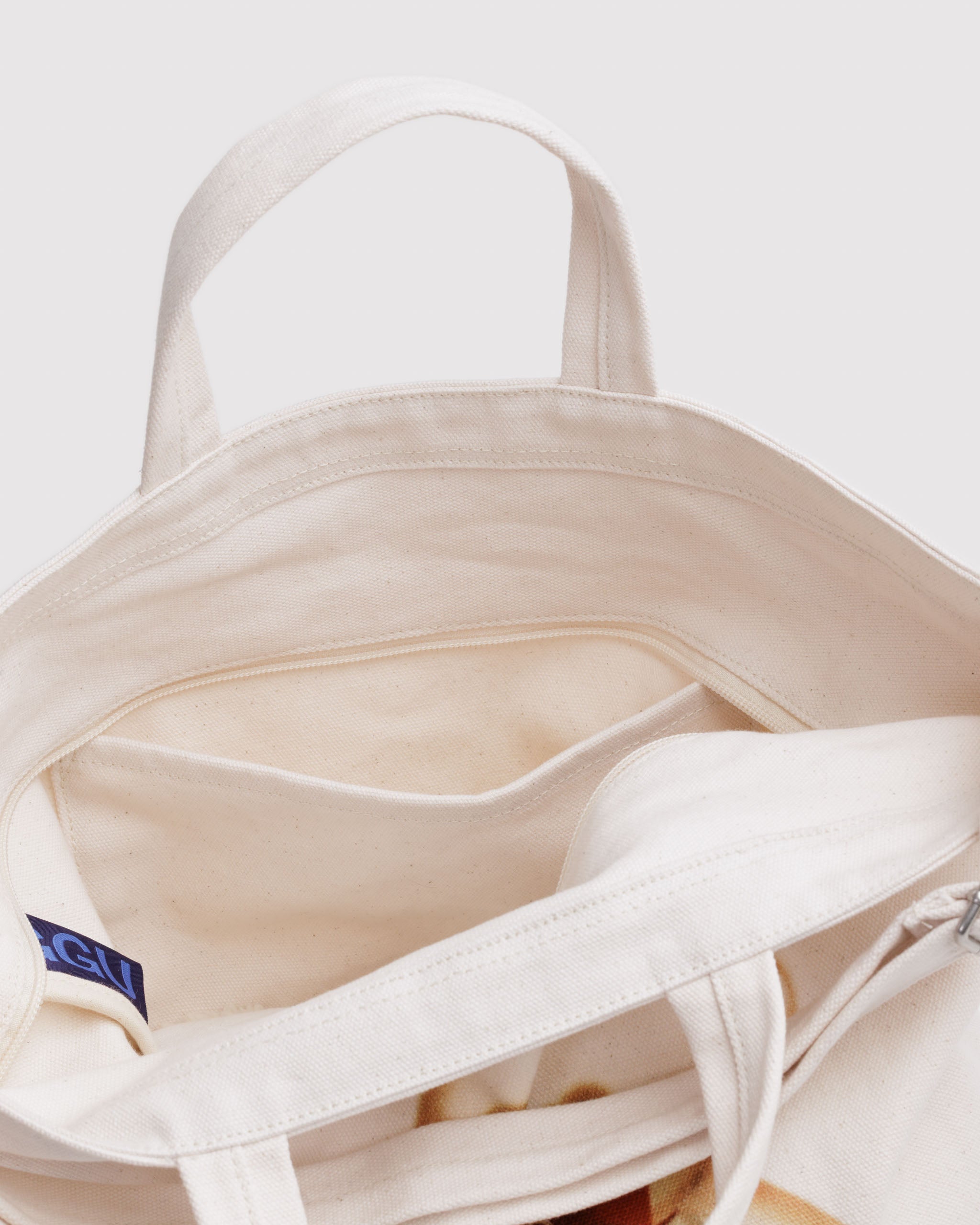 BAGGU Horizontal Zip Duck Bag - Teddy Bear