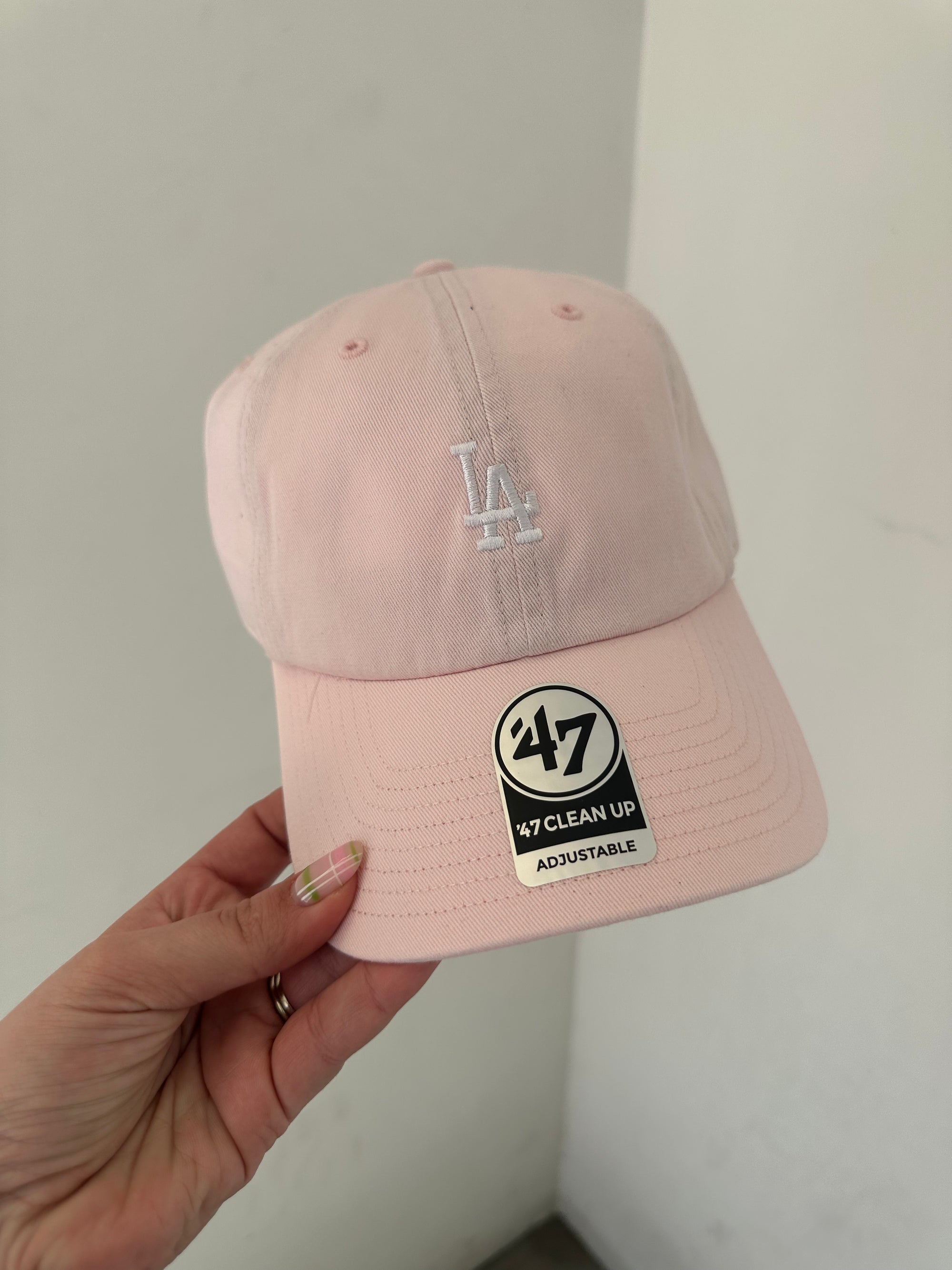Los Angeles Dodgers Mini Logo Hat Digital Pink