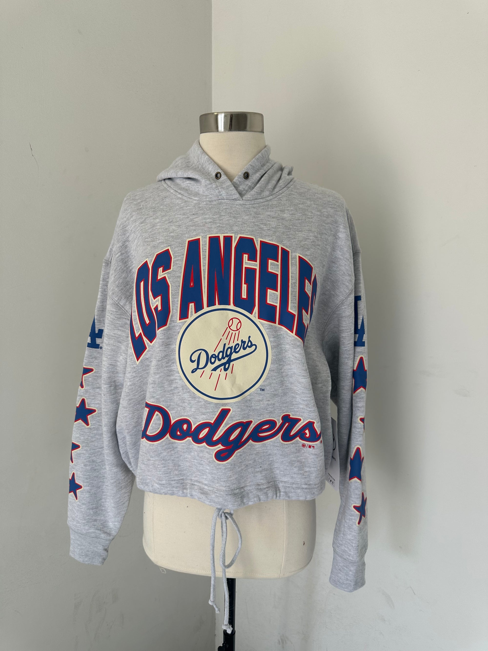 Dodgers Starry Eyed Grey Hoodie