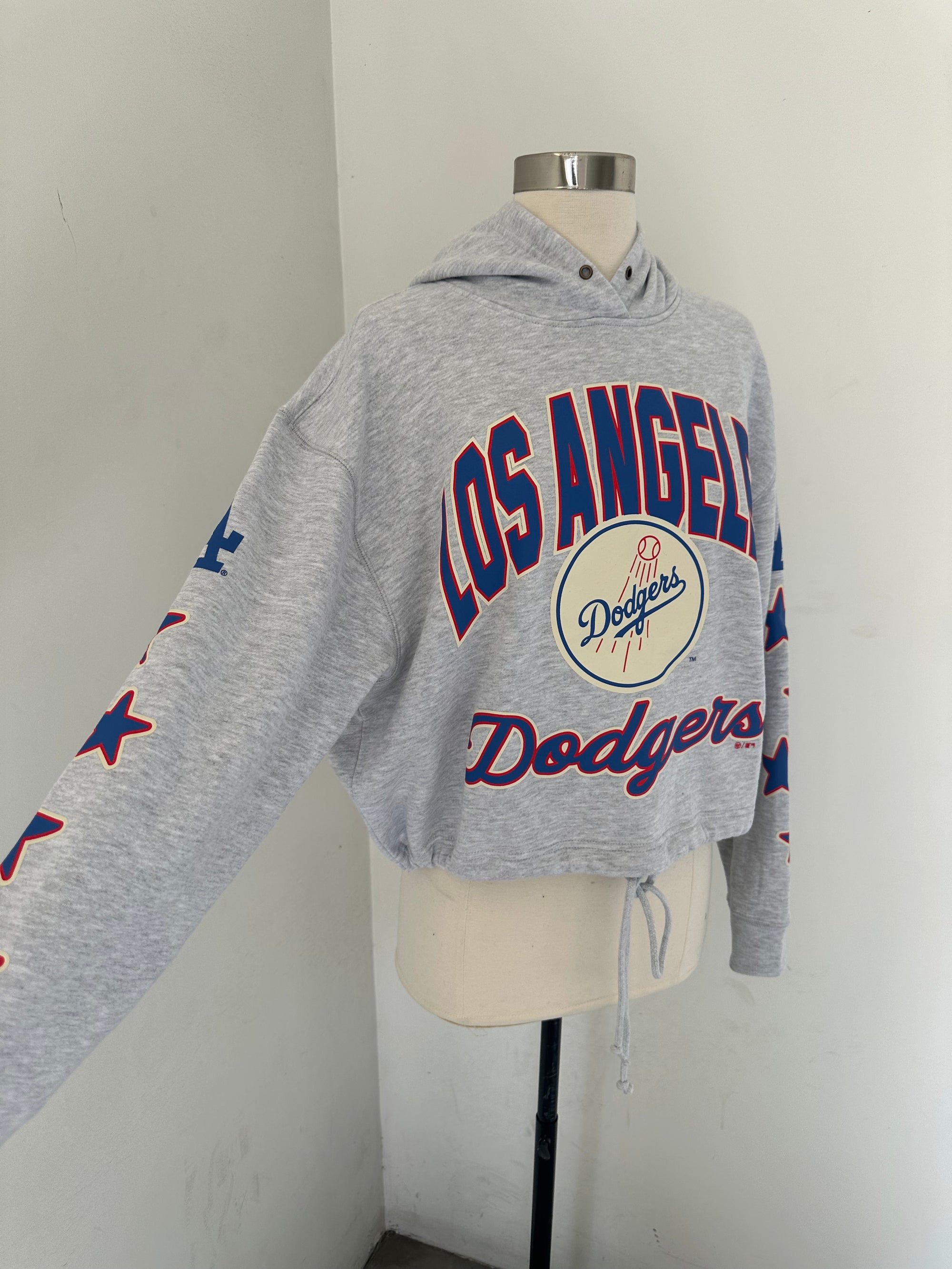 Dodgers Starry Eyed Grey Hoodie