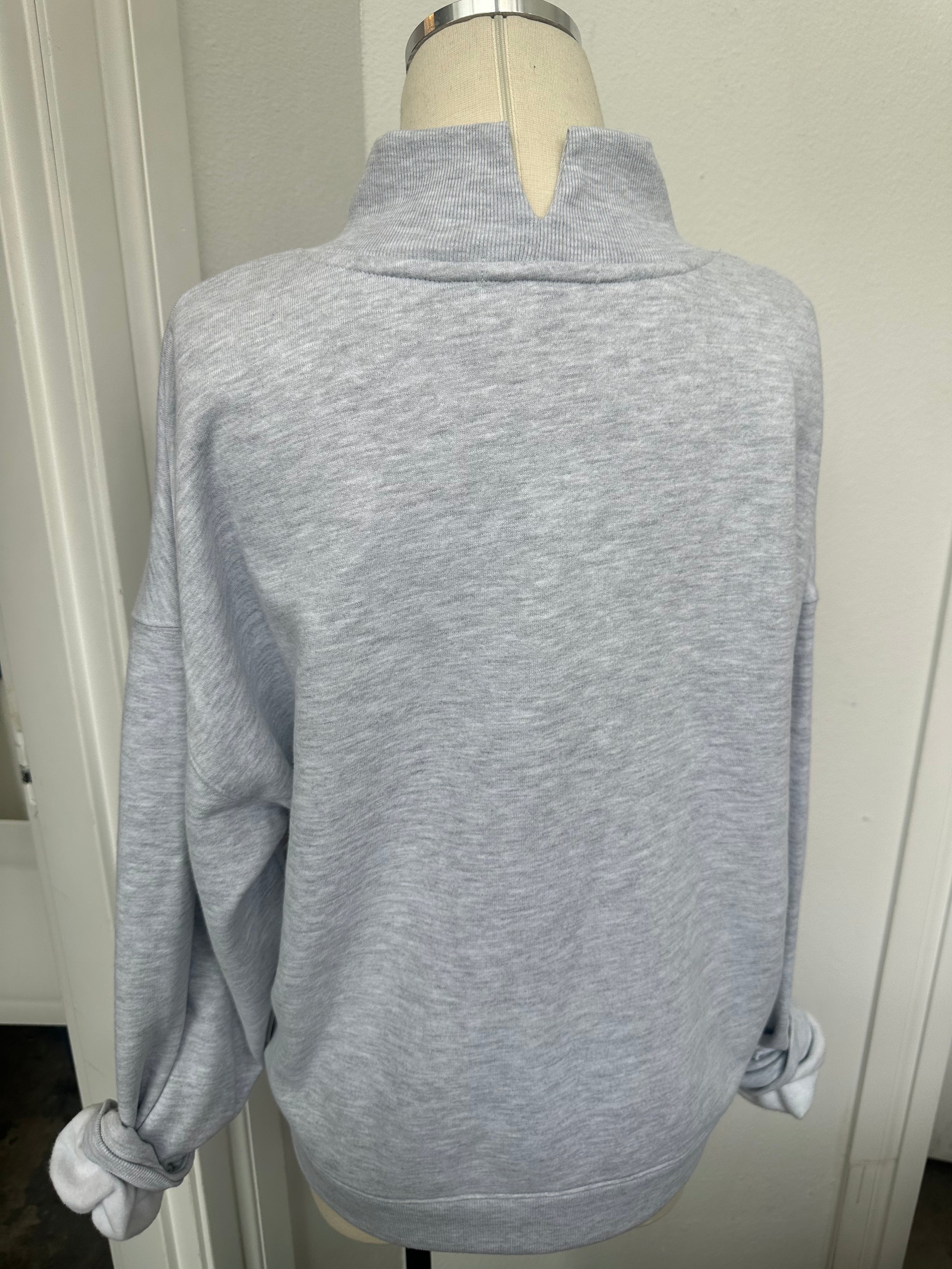 47 Laurel Dodgers Mock Neck Crew