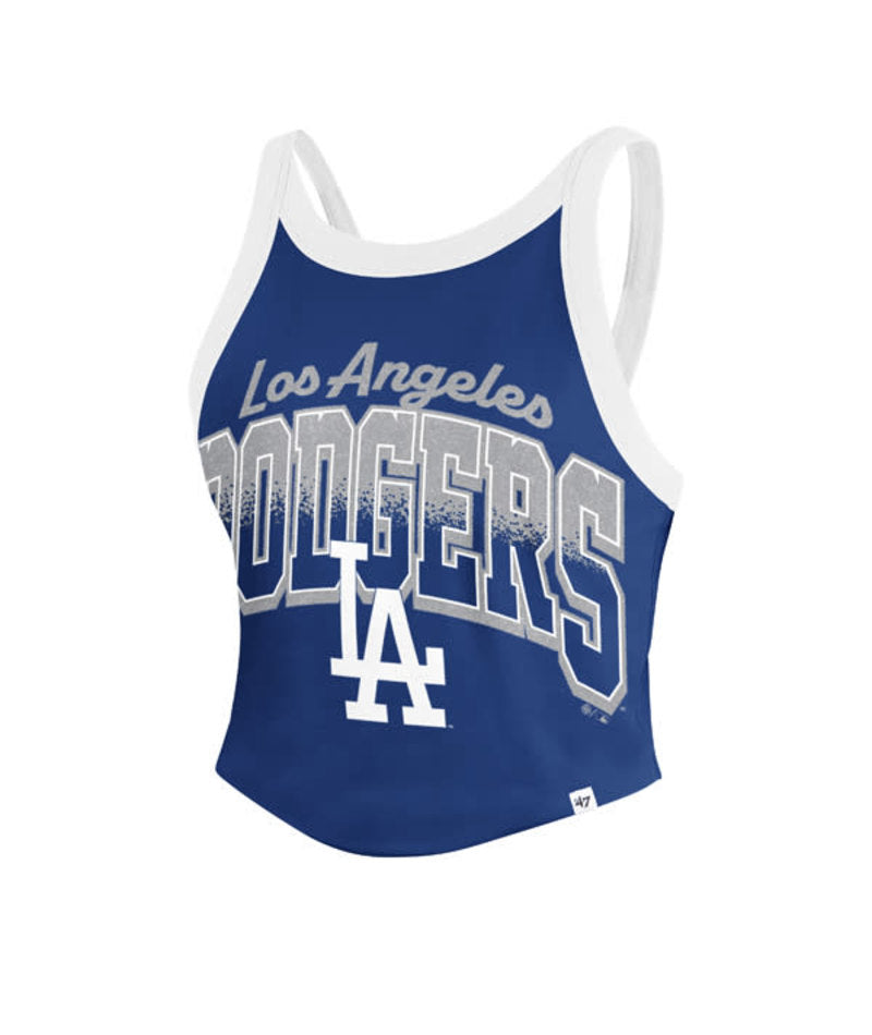 Los Angeles Dodgers Royal Shimmer Shadow Sporty Tank
