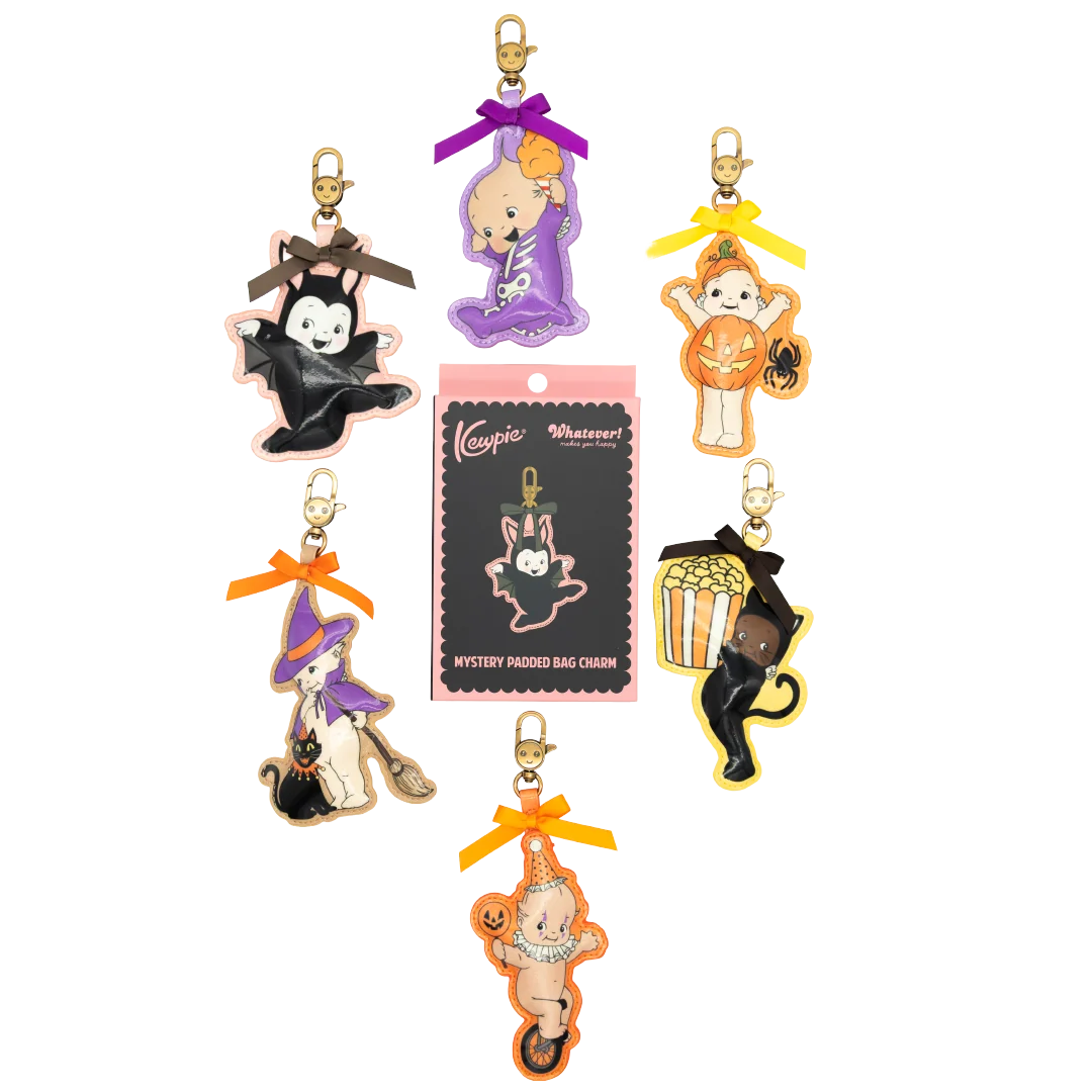 Kewpie Creepy Carnival Mystery Box Padded Vinyl Creepy Babies Bag Charms