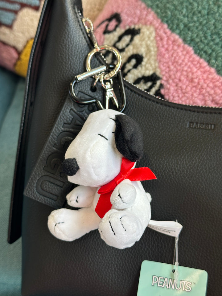 Peanuts Snoopy Red Bow Key Chain