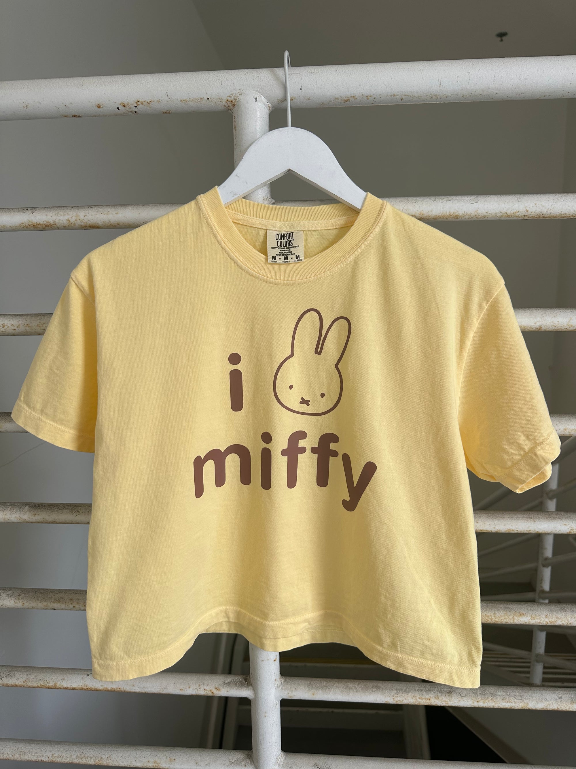 Miffy Love Boxy Crop Tee