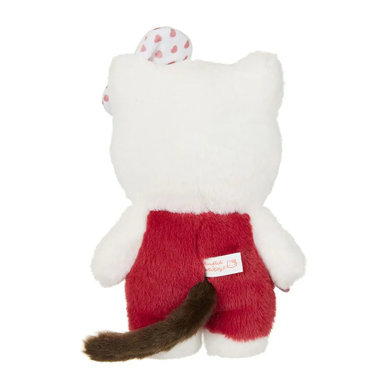 Hello Kitty x Monchhichi Gingham Plushie
