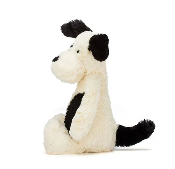 Bashful Black & Cream Puppy