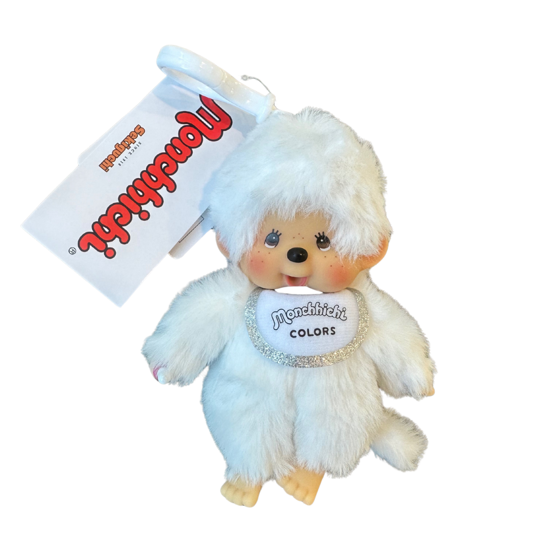 Monchhichi Colors White Bag Charm