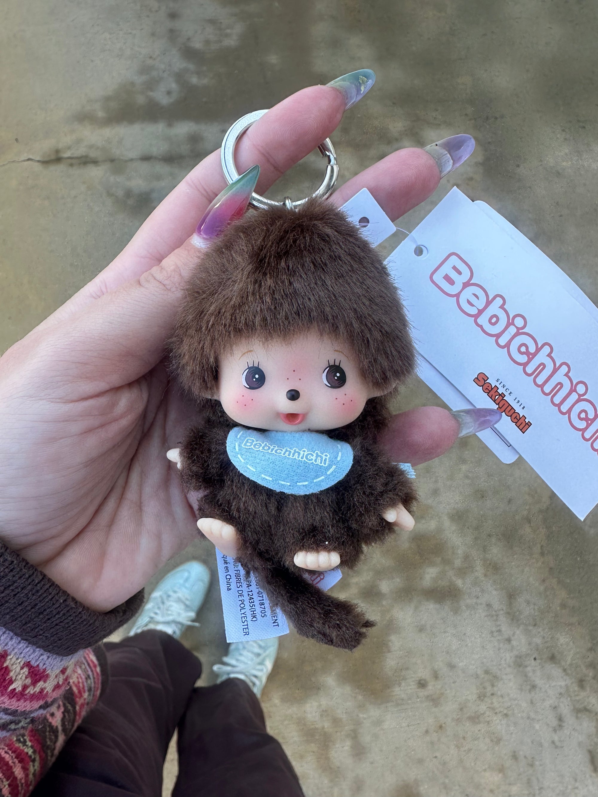 Monchhichi Bebichhichi Boy Bag Charm